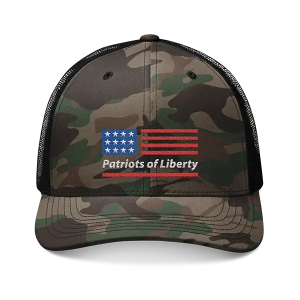 Patriots Flag Camouflage Hat