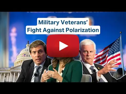 Veterans discussed their military service and explained how shared sacrifice brings together politicians from across the aisle.