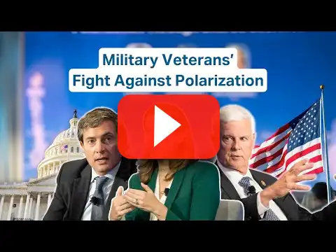 Veterans discussed their military service and explained how shared sacrifice brings together politicians from across the aisle.